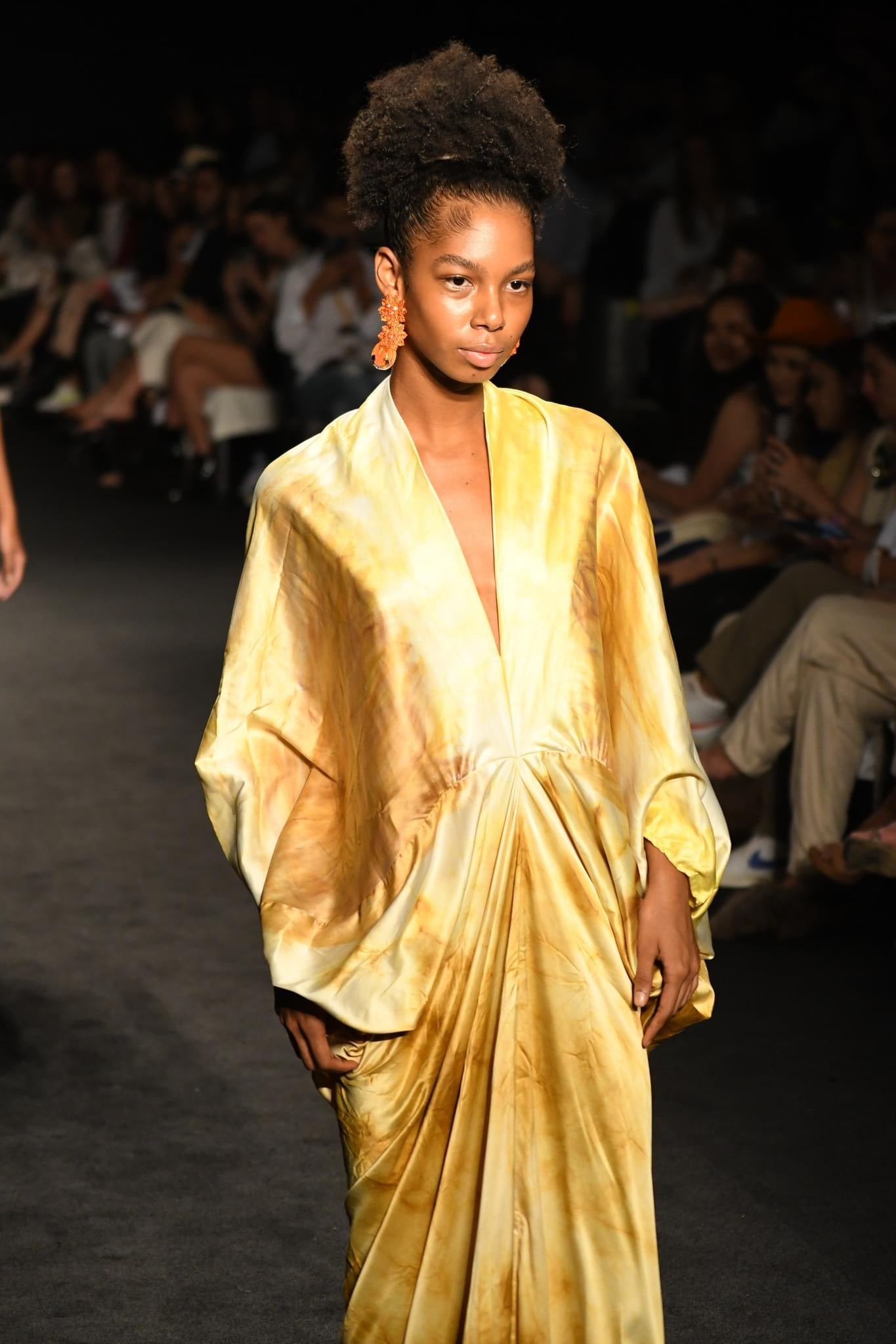 Caftán de seda Eclipse