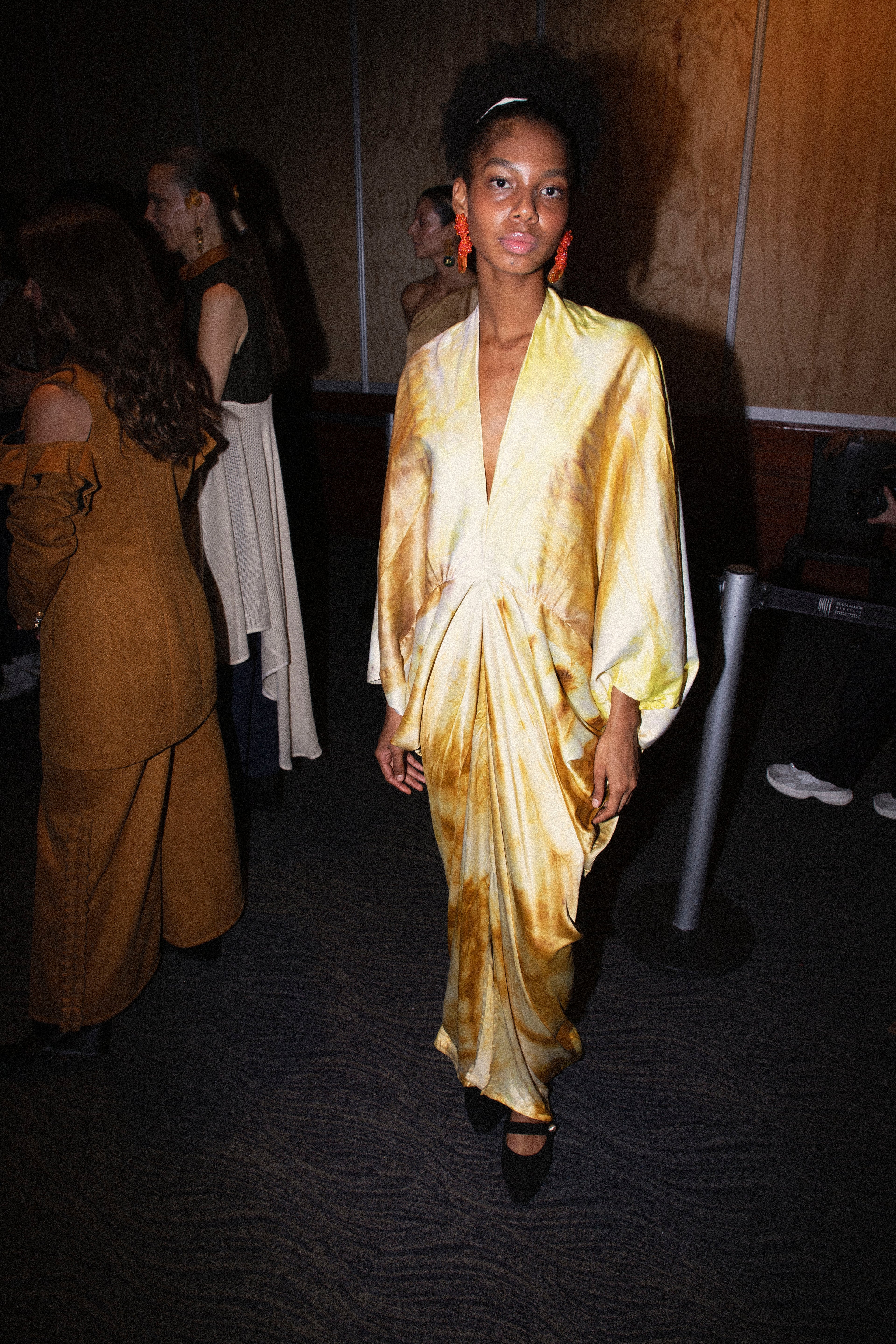 Caftán de seda Eclipse