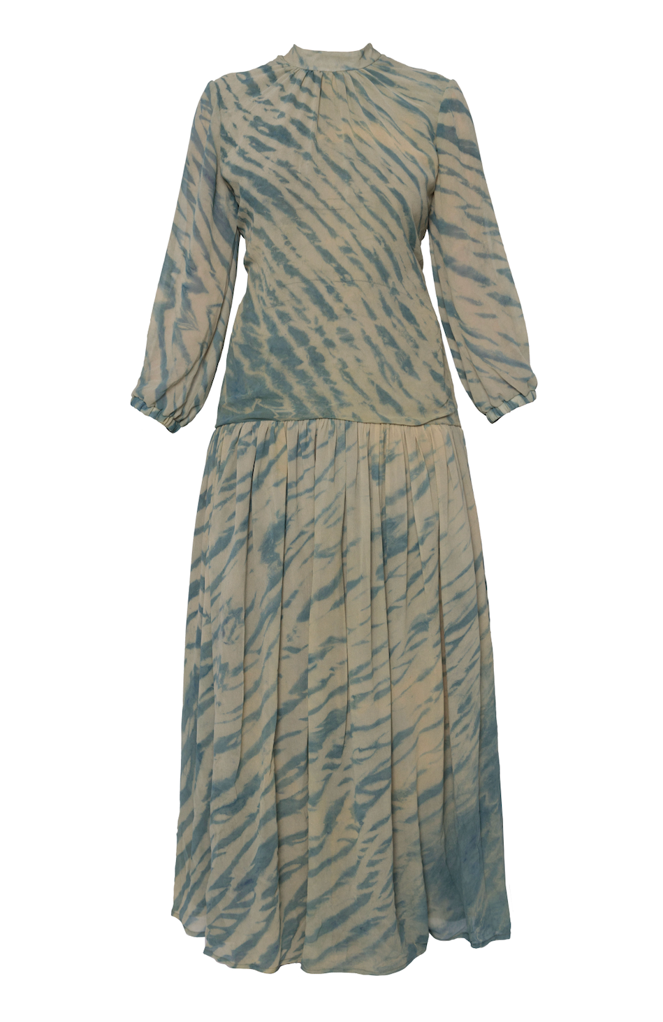 Vestido de seda Selva