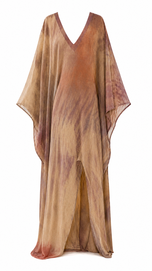 Madder Crepe de Chine Tunic