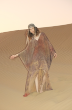 Madder Crepe de Chine Tunic